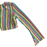 Fashion Nova Liliana Stripe Sweater Size XL