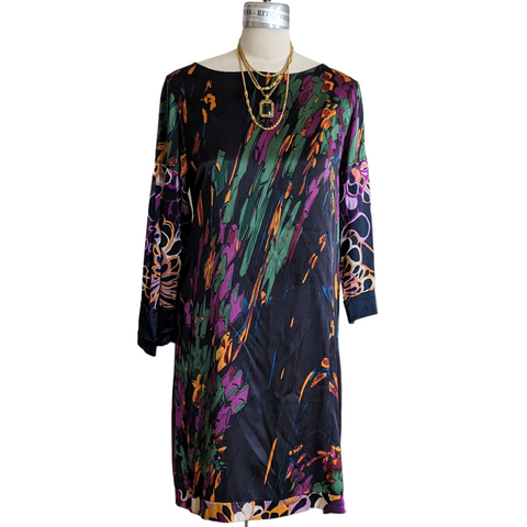 Elie Tahari Silk Dress Size Large