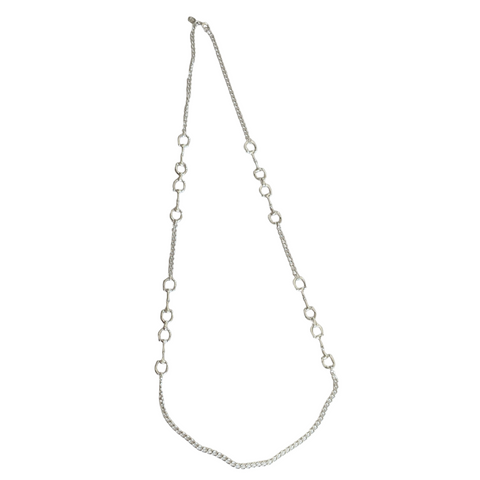 Brooks Brothers Equestrian Silver Tone Necklace