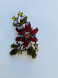 Kenneth Cole Floral Brooch