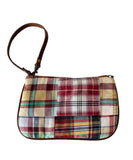 J. Crew Plaid Fabric Wristlet