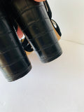 Sam Edelman Black Suede Strappy Tie Up Sandal Size 8