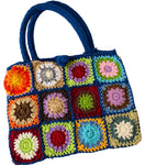 Handmade Hippie Granny Crochet Handbag