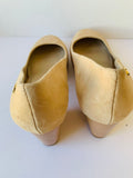 Calvin Klein Tan Suede Pumps Size 6.5