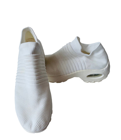 Slip on White Sneakers Size 7