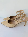 LK Bennett Hope Trench in Tan Suede Size 38