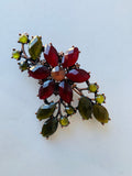 Kenneth Cole Floral Brooch