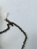 Antique Inspired Pendent Rhinestone Necklace