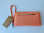 Steve Madden Orange Zippy Wristlet NWT