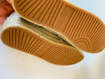 Tretorn Eco Ortholite Tan Glitter Espadrille Sneakers Size 6