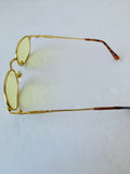 Vintage Yellow Tinted Sunglasses
