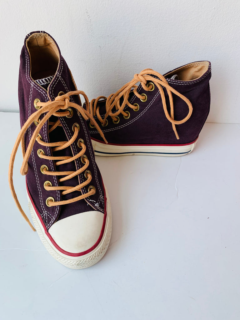 Wedge all star outlet converse