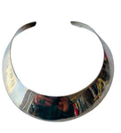 Sterling Silver 925 Thick Cuff Choker