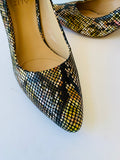 Naturalizer Faux Snakeskin Leather Pumps Size 7.5
