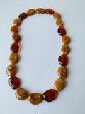 Brown Huge Stone Statement Necklace
