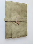 BCBGeneration Textured Tan Clutch Handbag