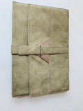 BCBGeneration Textured Tan Clutch Handbag