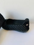 Bernie Mev Black and White Woven Flats