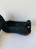 Bernie Mev Black and White Woven Flats