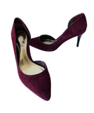 Lauren Ralph Lauren Burgundy Suede Pumps Size 9