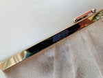 Jessica McClintock Champaign Satin Evening Bag