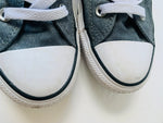 Converse Slip On Grey Metallic Sneakers Size 7