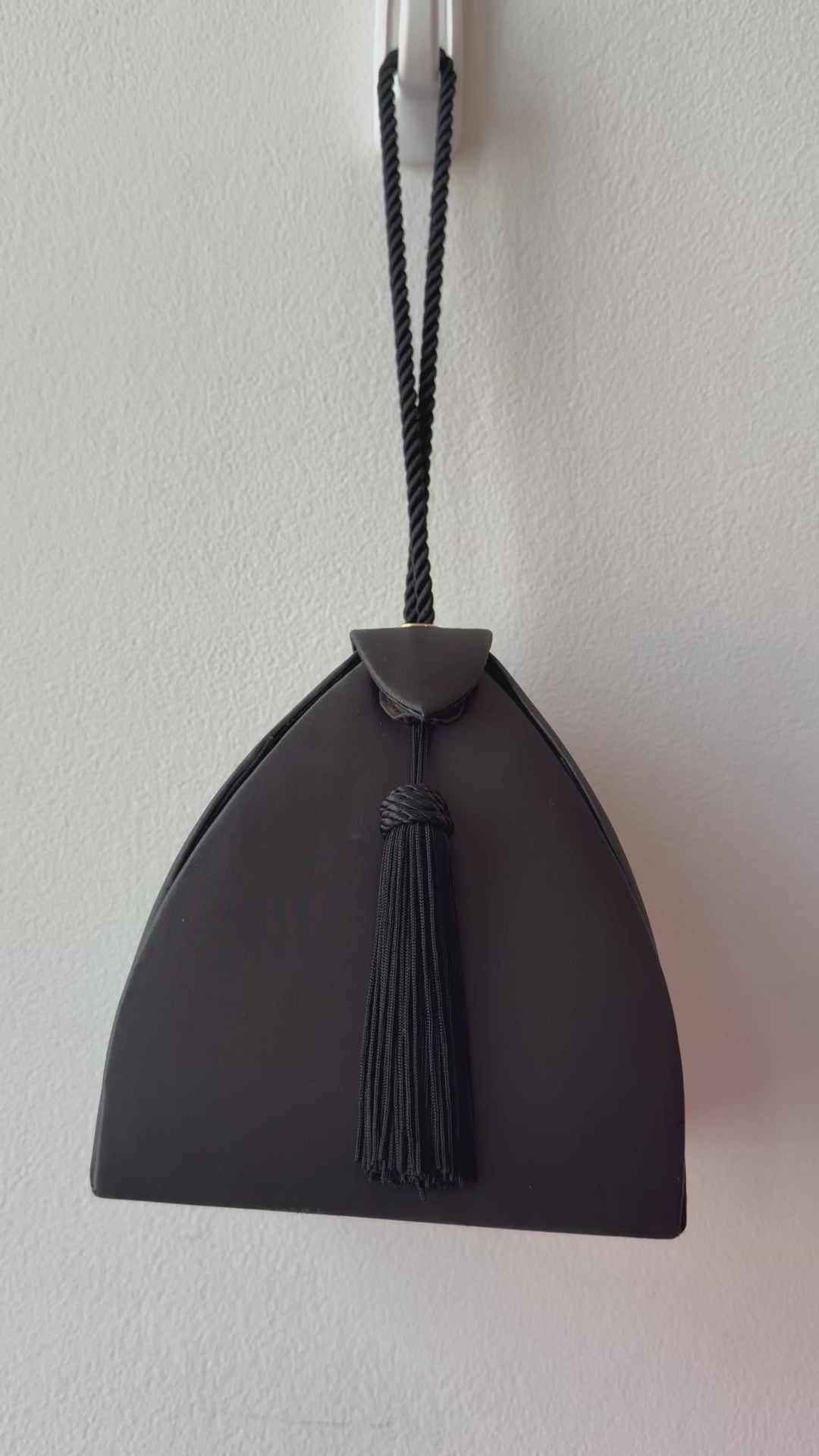 Z-Bag Black Triangular Evening Bag