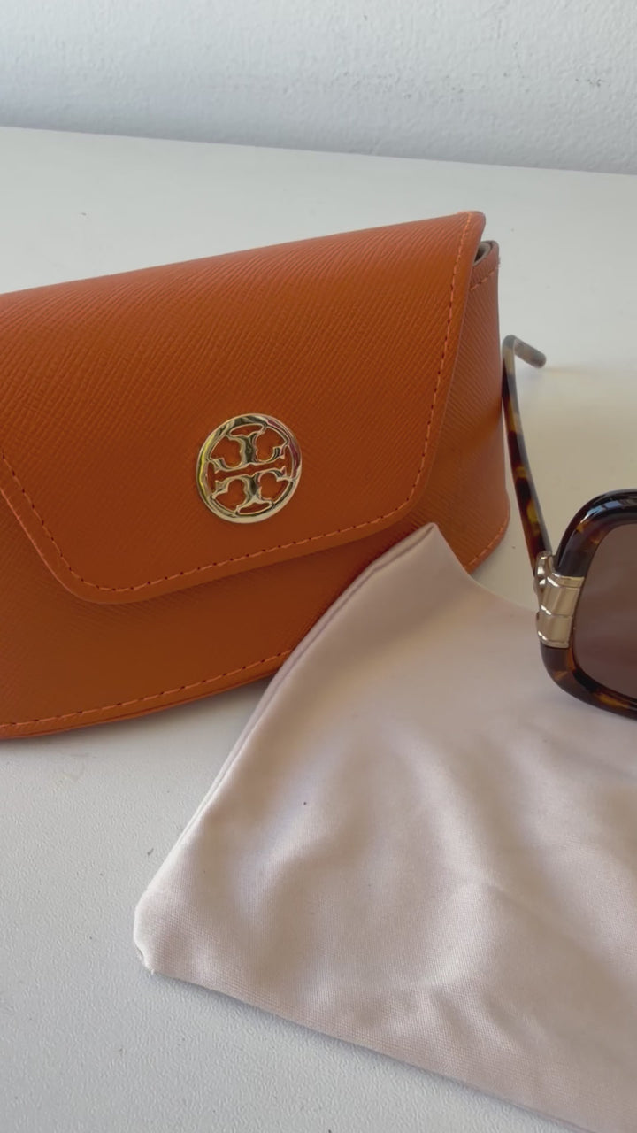 Tory Burch Tortoise Brown Sunglasses TY9063U