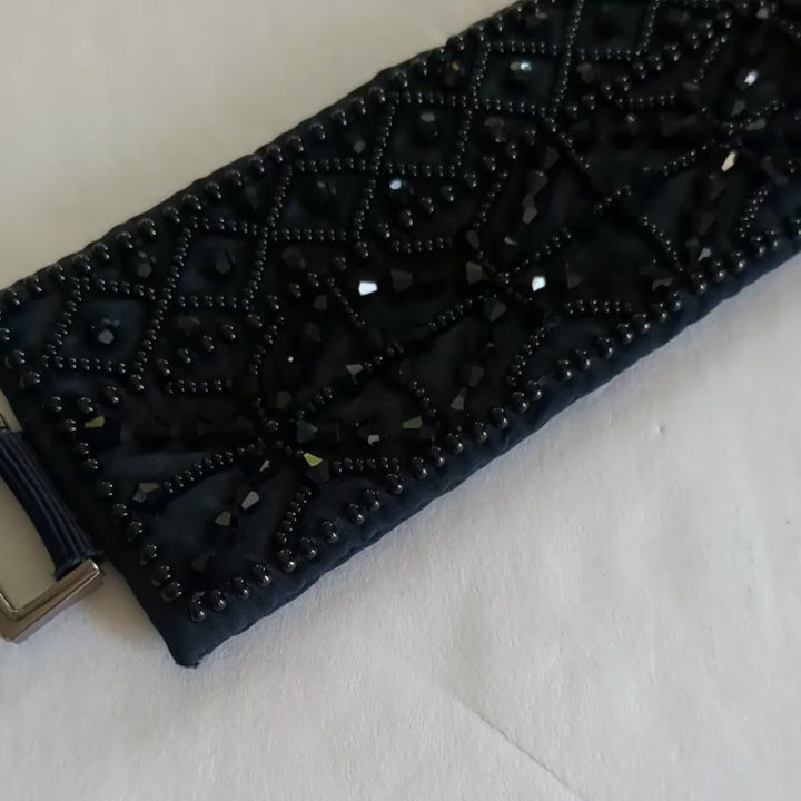 'SMaxMara Beaded Belt