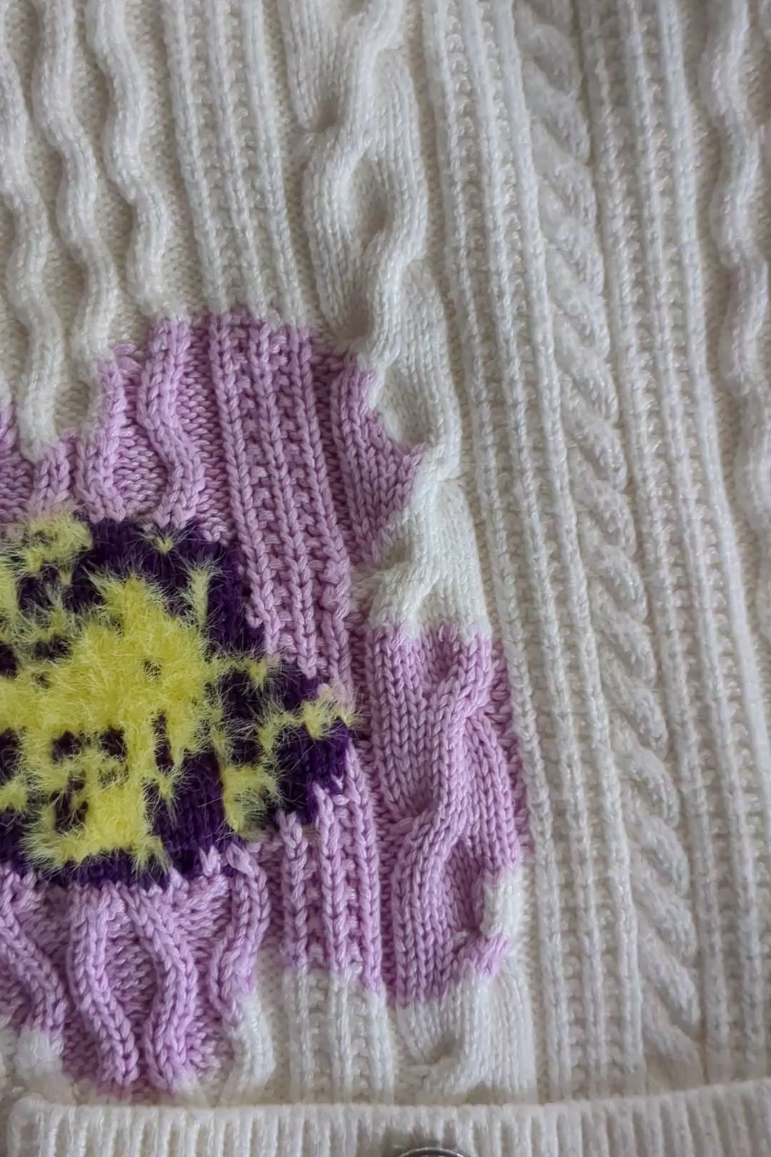 Maje Moflow Floral Cardigan Size Medium