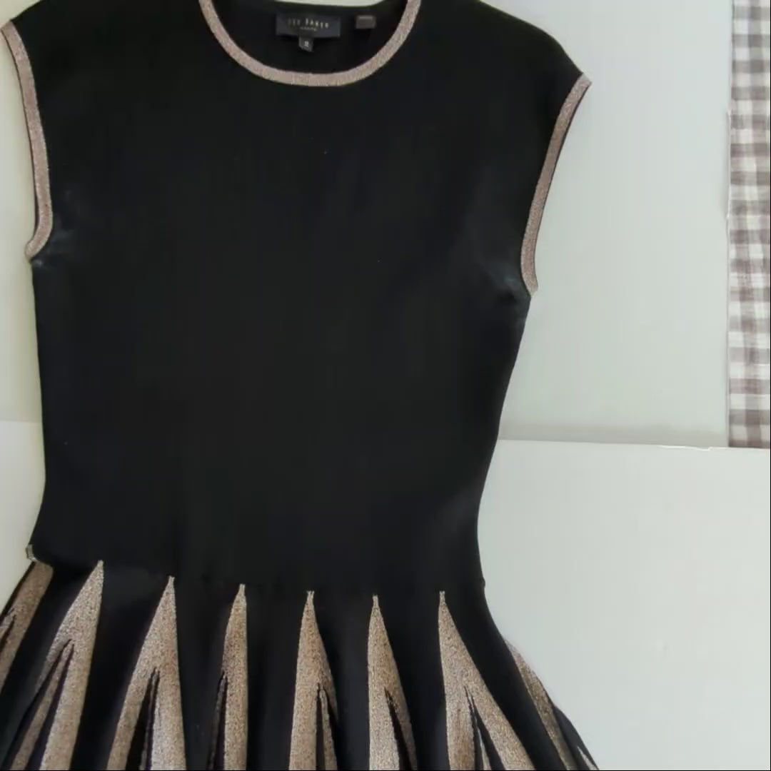 Ted Baker London Aleece Fit & Flare Dress Size 6