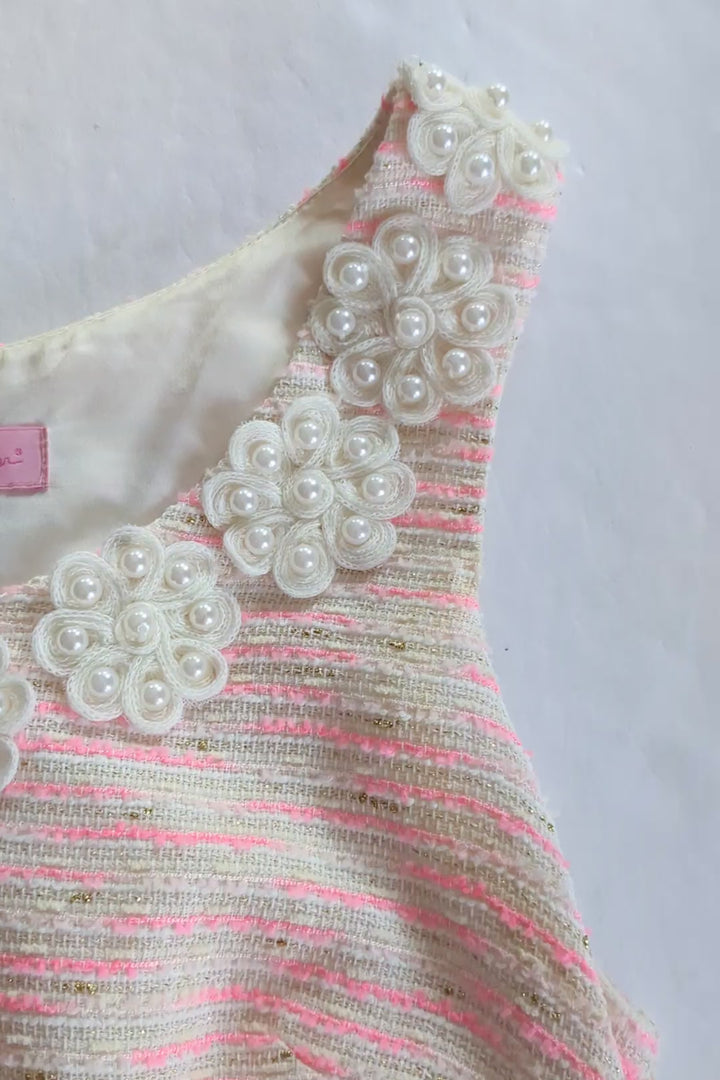 Lilly Pulitzer Nina Sparkling Boucle Dress Size 4