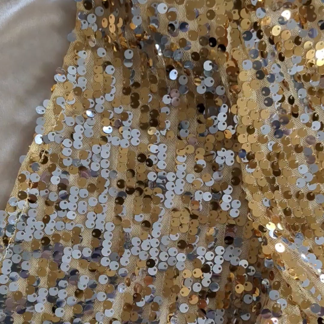 Gold Sequin Bolero Jacket