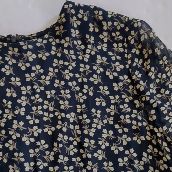 Ganni Floral Print Dress Size 40/10