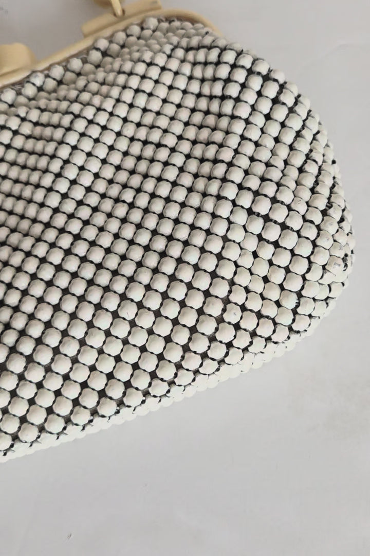 Whiting & Davis Mesh Bag with Bakelite Frame