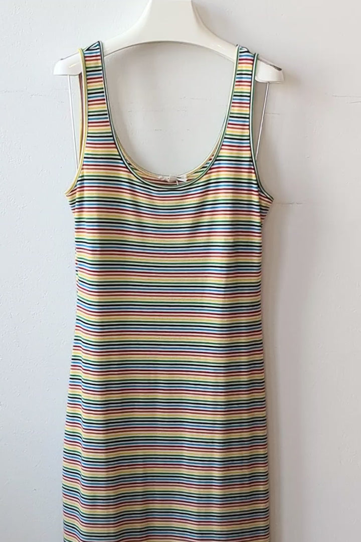 Rolla Coster Knit Striped Dress Size Large