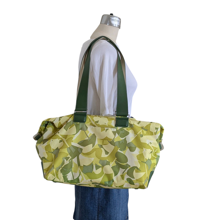 Tumi Canvas and Leather Weekend Bag