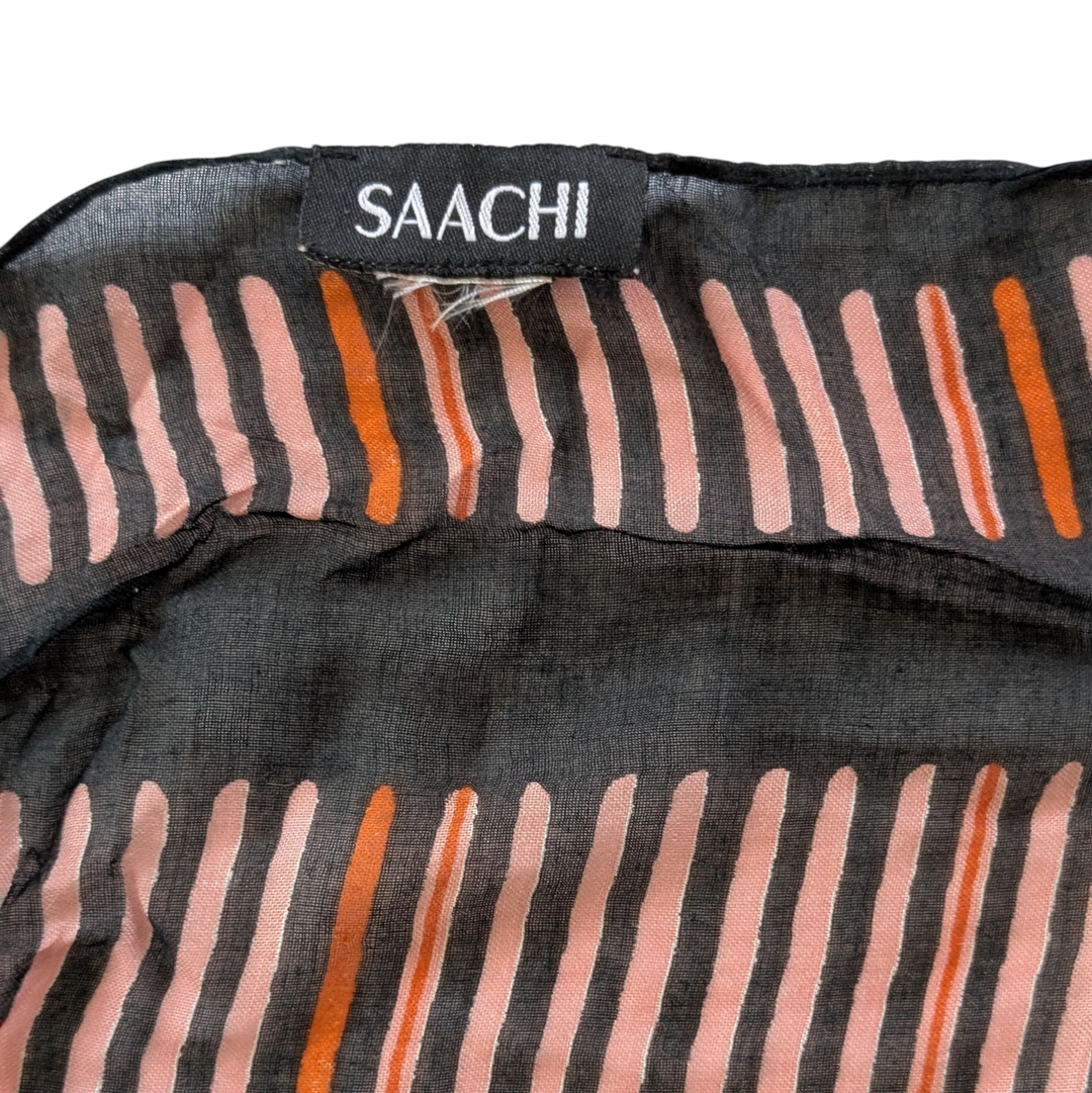 Saachi Wool & Silk Square Scarf