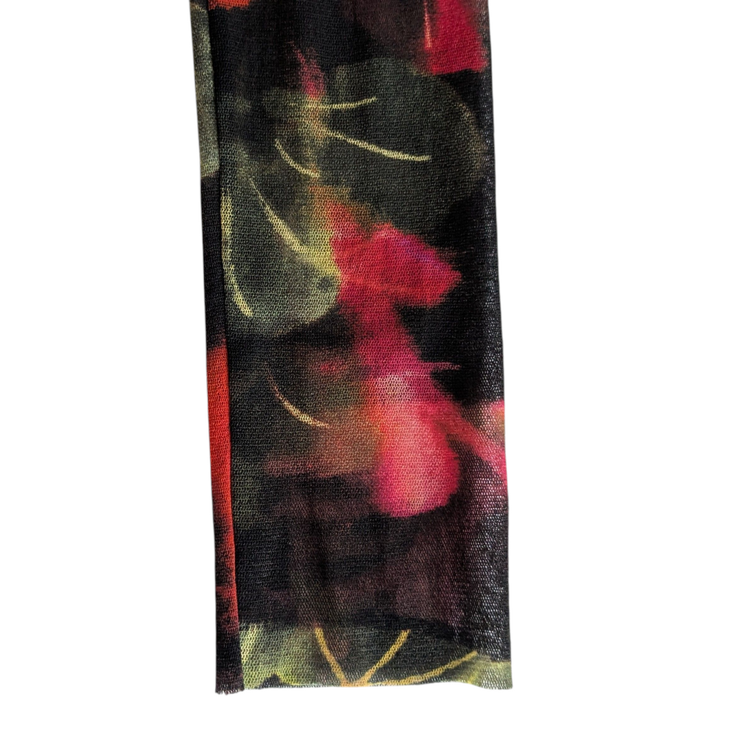 Jean Paul Gautier Soleil Floral Mesh Dress Size Small