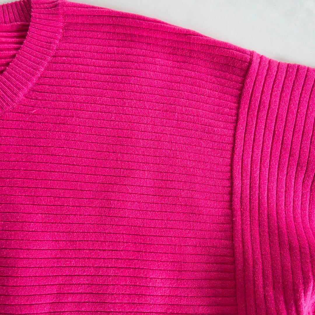Good American Pink Sweater Size Medium