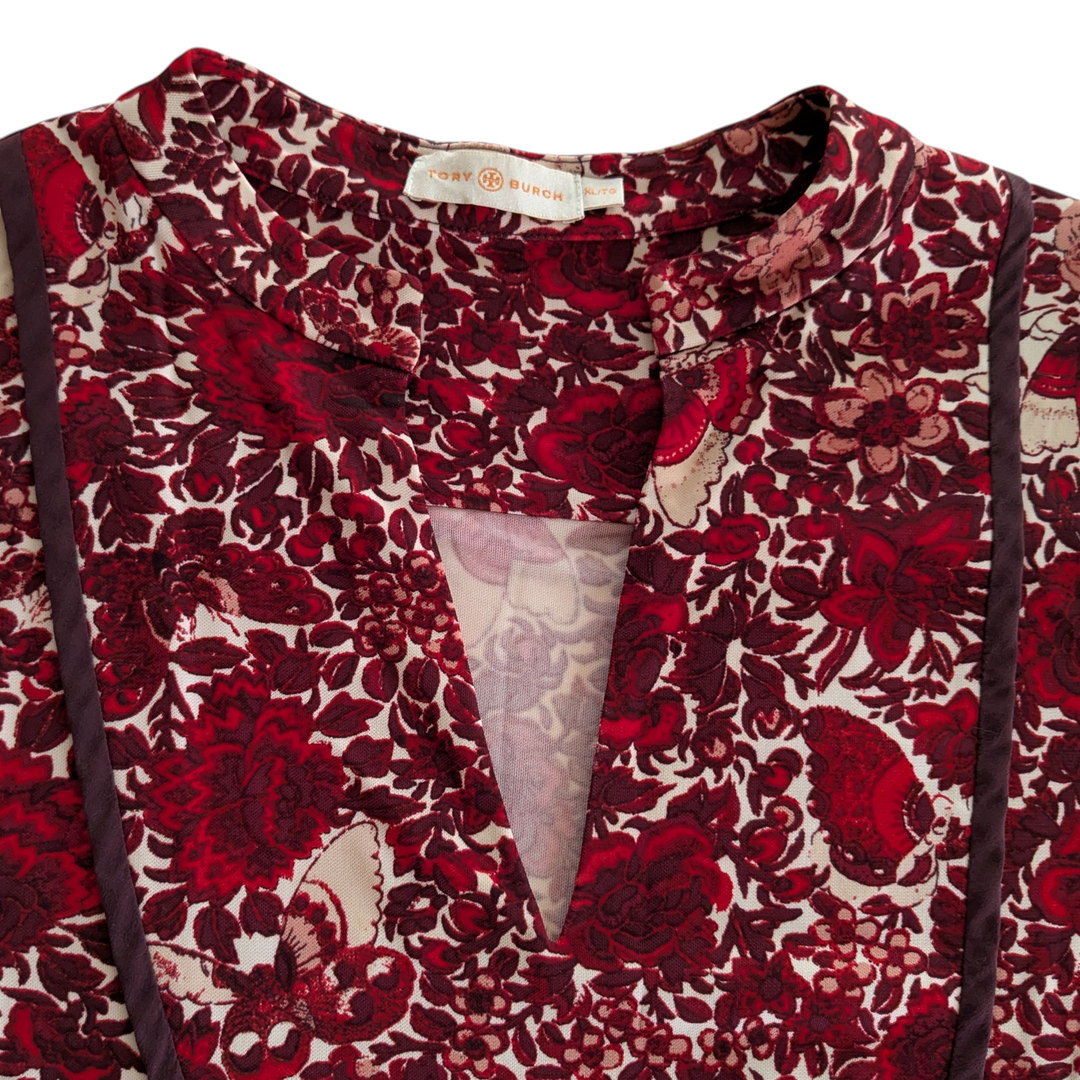 Tory Burch Knit Tunic Top Size XL