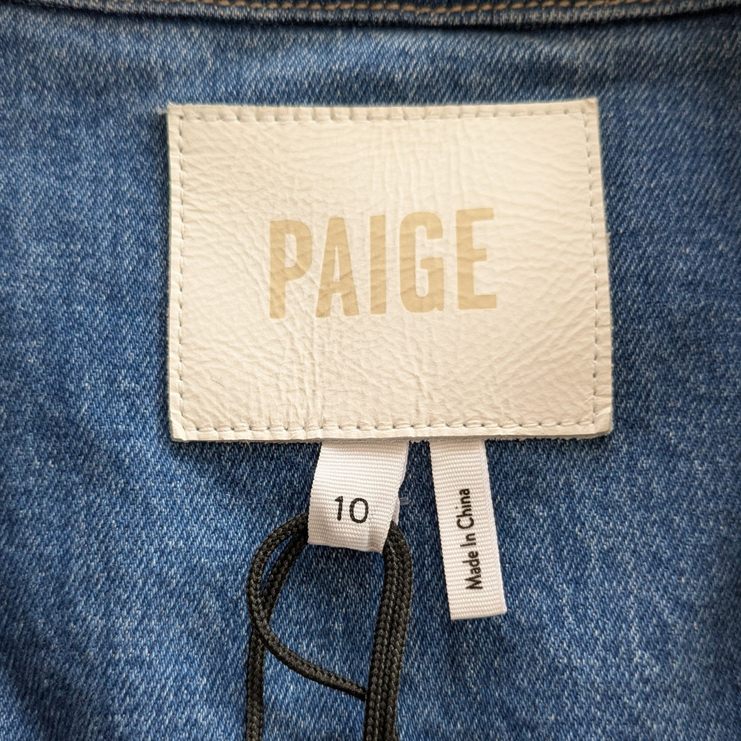 Paige Kelsee Denim Dress Size 10 NWT