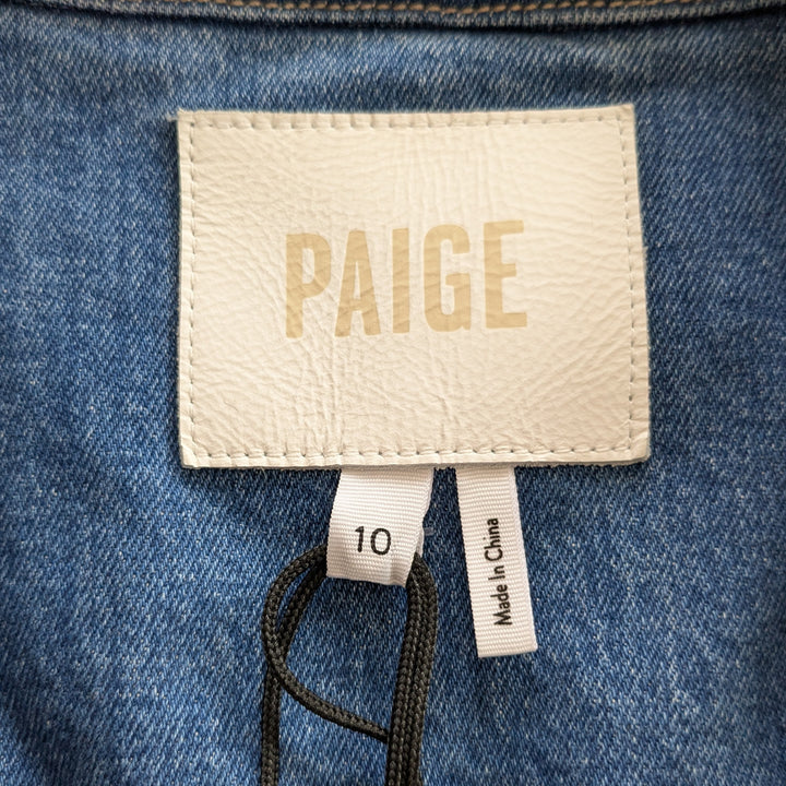 Paige Kelsee Denim Dress Size 10 NWT