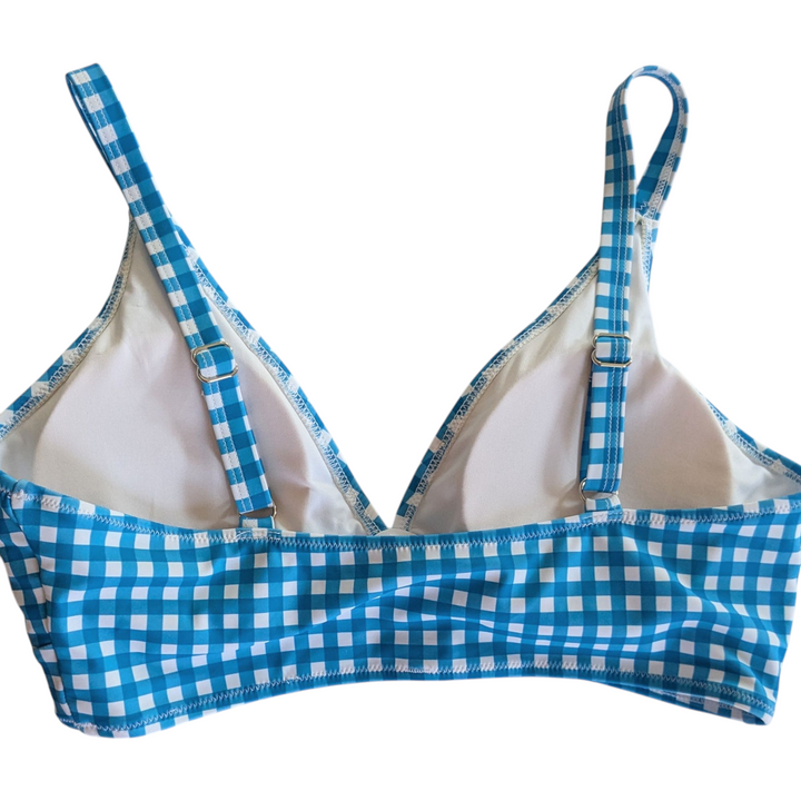 Blooming Jelly Gingham 2 Piece Swimsuit Size Medium