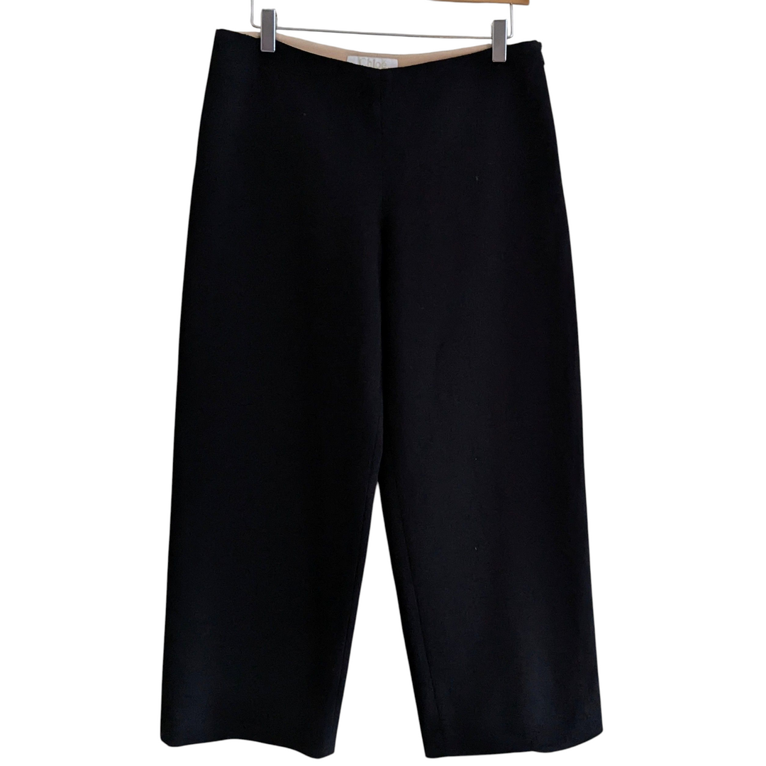 Chloe Wool Crepe Cropped Pants Size 8