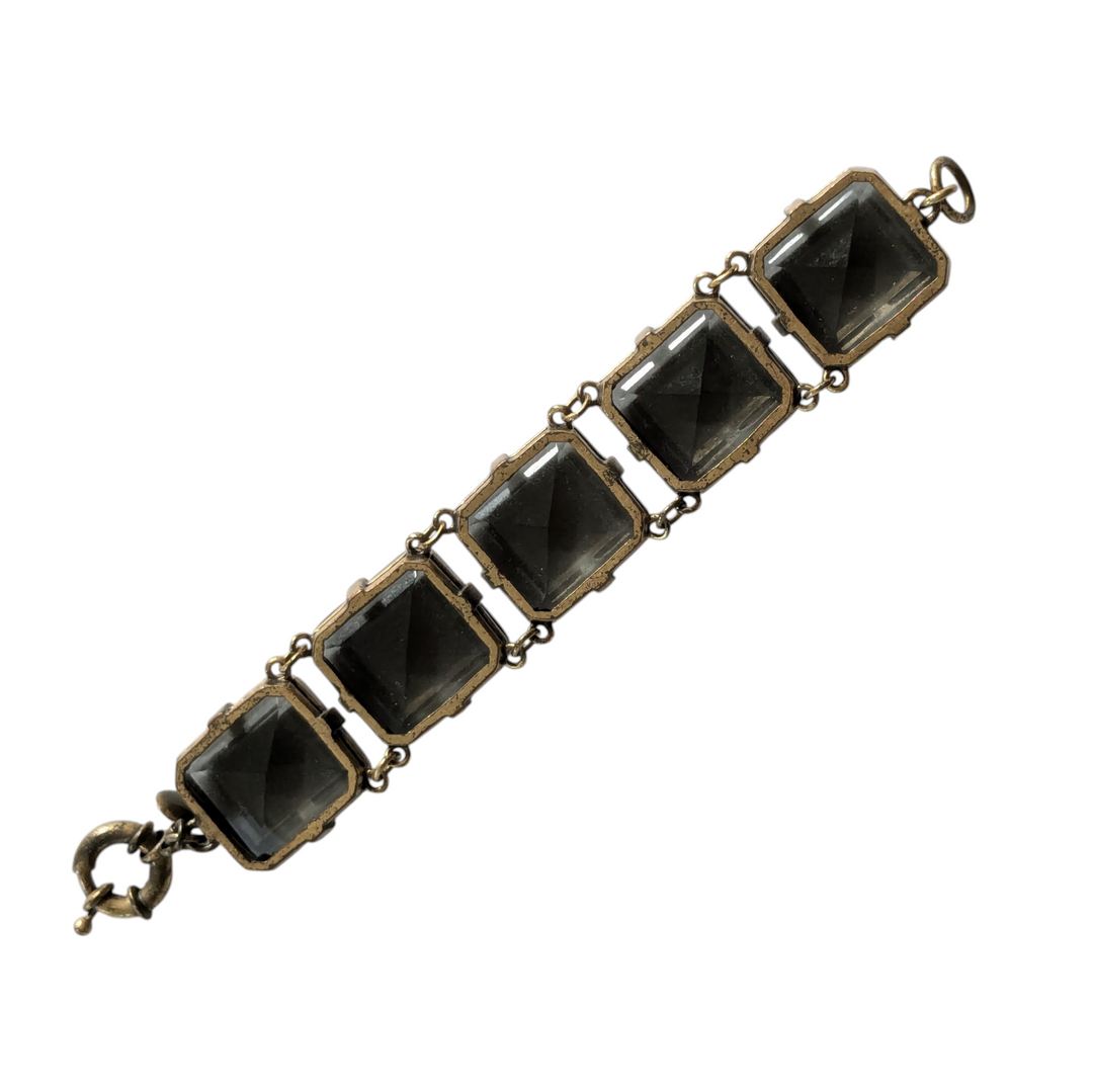 J. Crew Smoky Topaz Chunky Bracelet EC1847