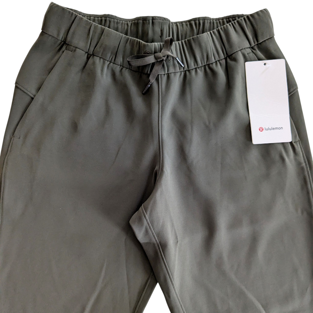 Lululemon On The Fly Joggers Size 6 Olive