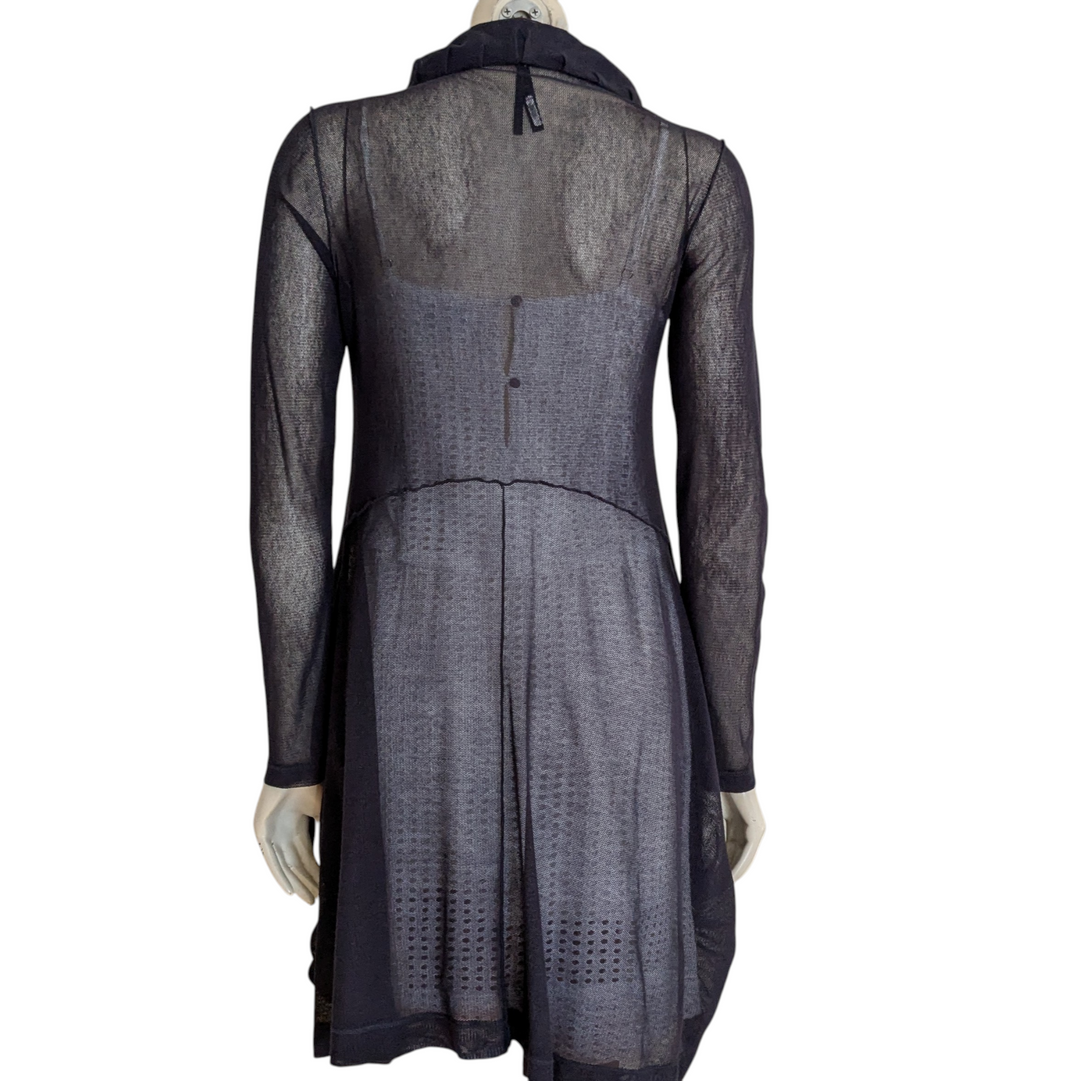 Porto Palmer Long Mesh Cardigan Size Small