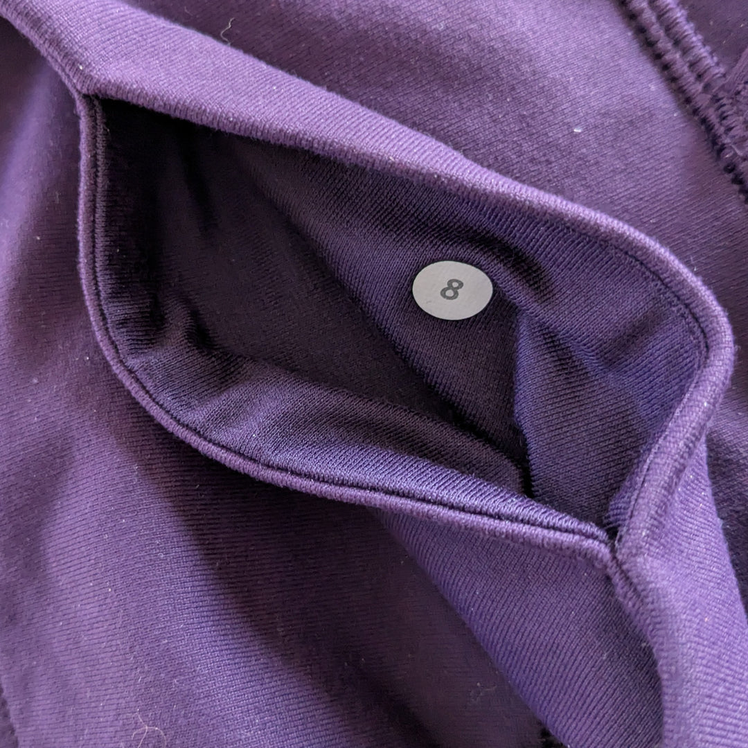 Lululemon Ruched Leggings Purple Size 8