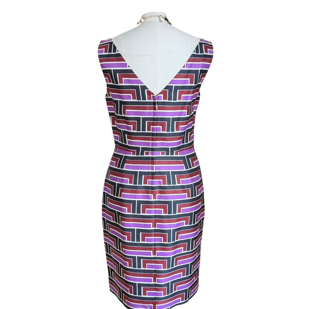 Kate Spade Cotton/Silk Sheath Dress Size 12